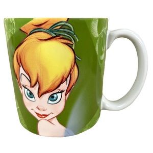 NWOT Disney Store Tinker Bell Peter Pan Coffee Mug